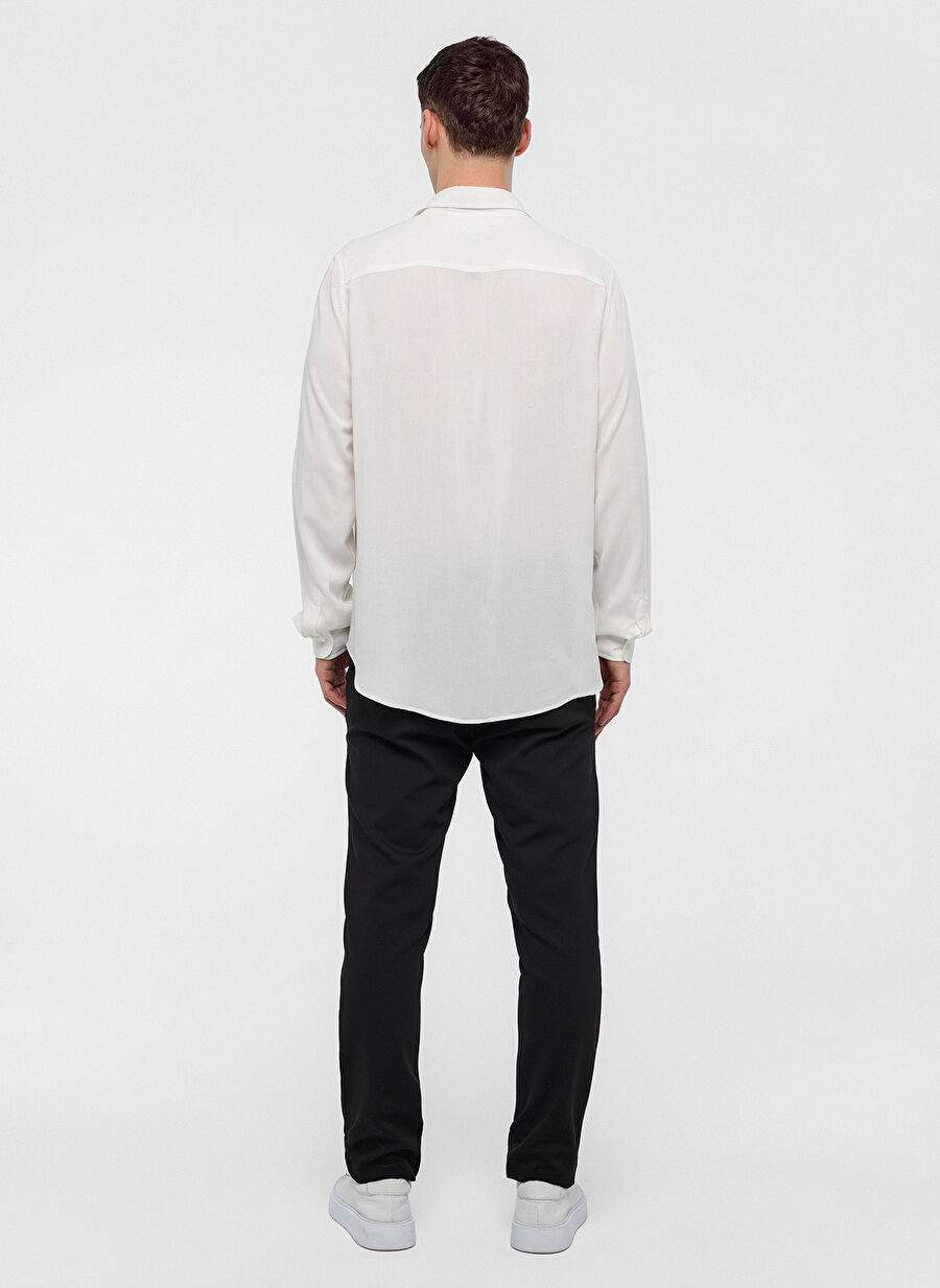 Back and Bond White Men's Regular Fit Shirt B34T20045 — Product image 9 of 9