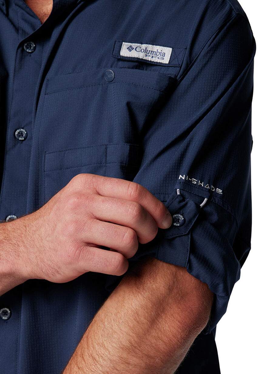 Columbia FM7253 Navy Mens Shirt — Product image 4 of 8