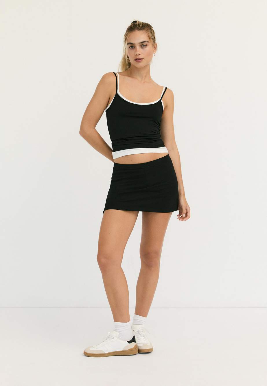 Basic knit skort — Product image 28 of 31