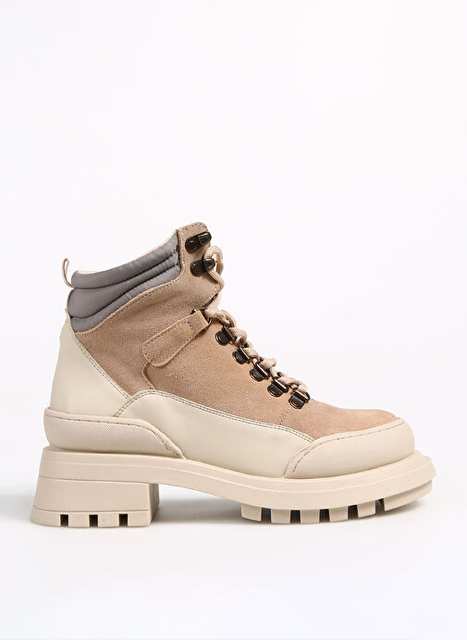 Discovery Expedition Beige Suede Outdoor Boots SANTONA