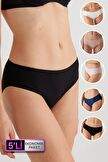 5' Economic Package 2056 No Show Classic Cotton Basic Panties — Product image 5 of 5