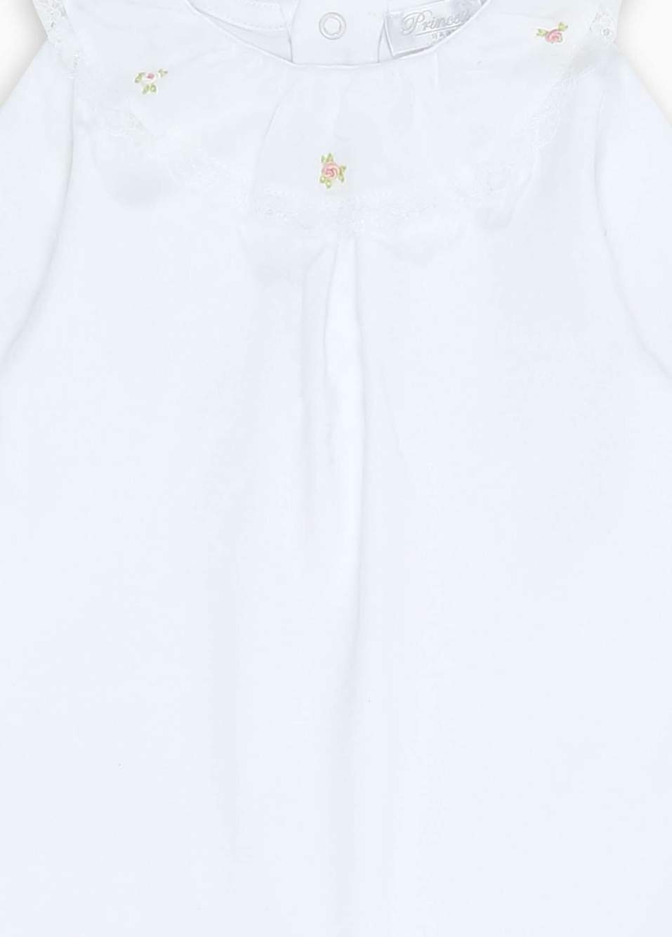 White Lace Collar Detailed Girl Baby Romper — Product image 3 of 3