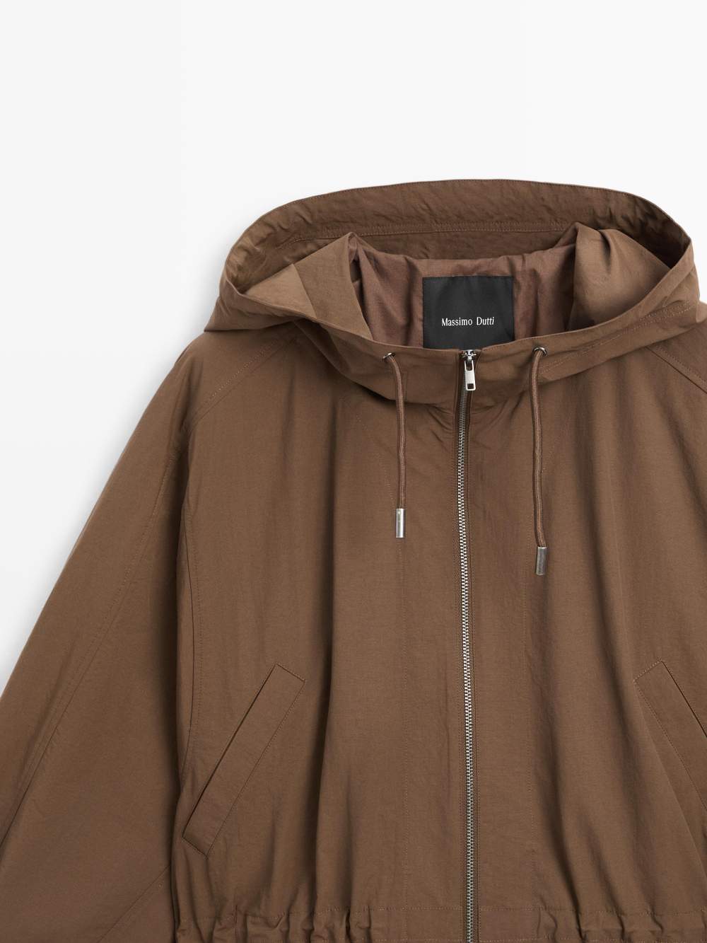 Long technical fabric parka — Product image 10 of 20
