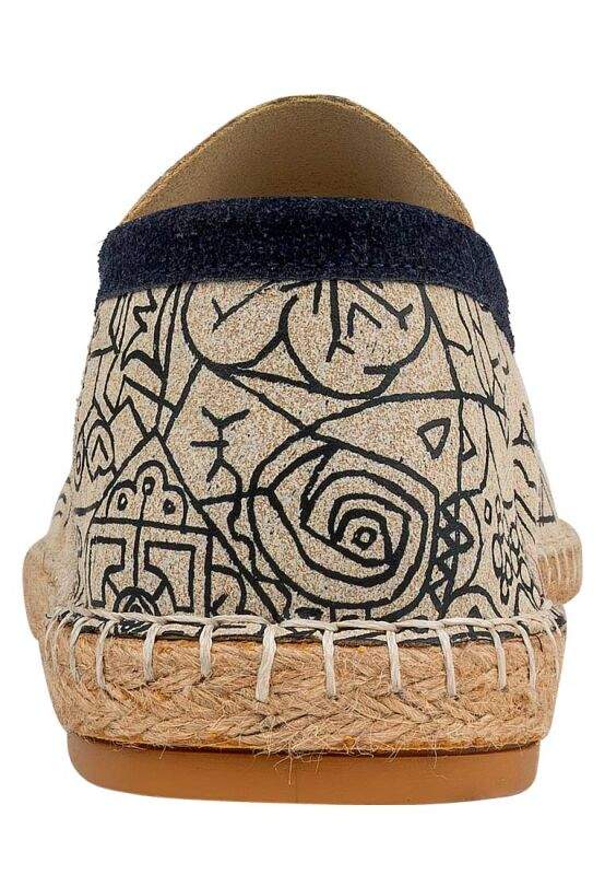 Men Vegan Gray Espadrilles - Street Music Design — صورة المنتج 5 من 6