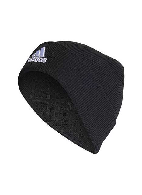Adidas Ib2651 شعار Beanie الكف الأسود للجنسين القبعات