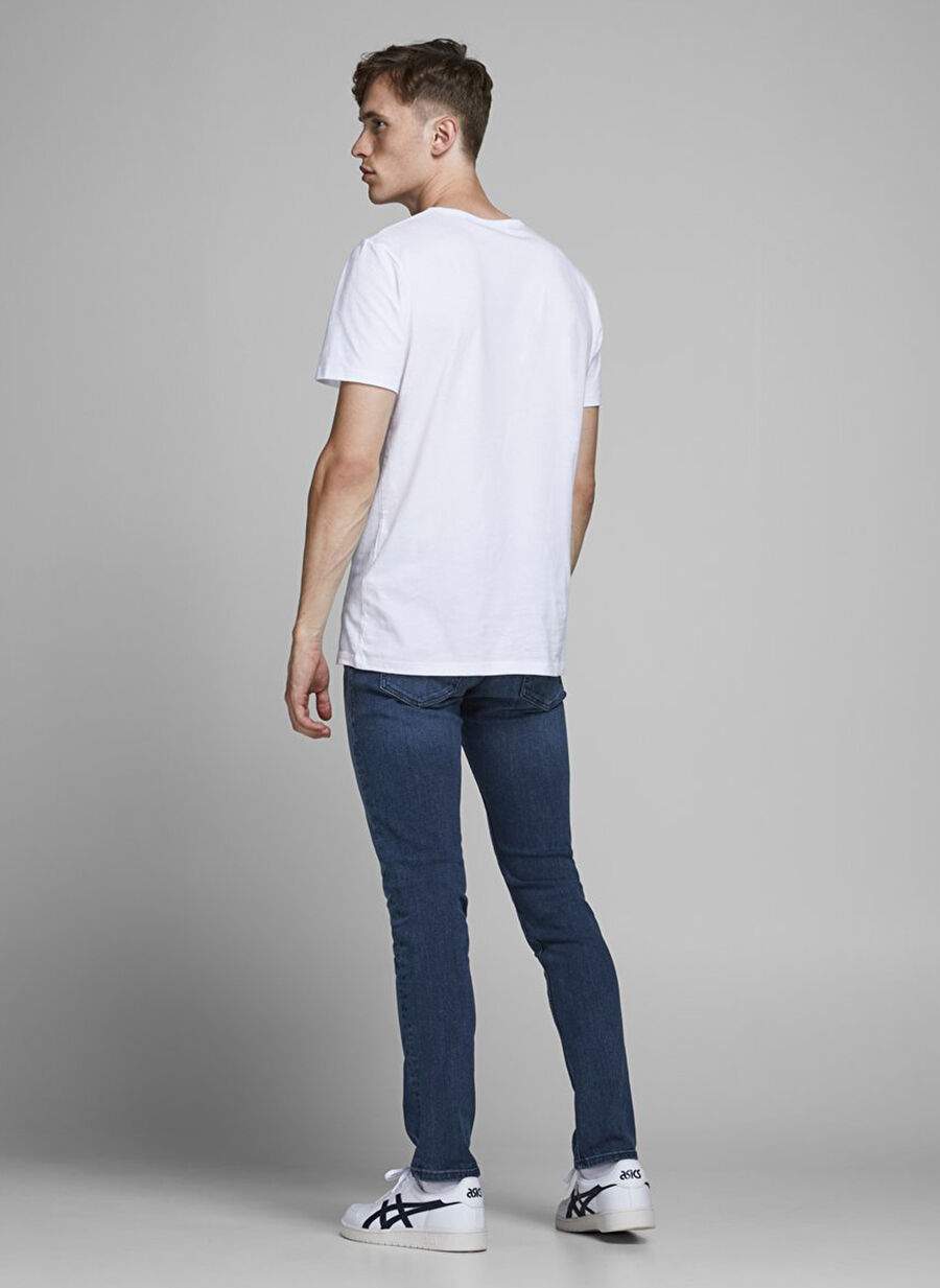 Jack & Jones  Erkek Dar Paça Slim Fit  Denim Pantolon 12173407 — Product image 3 of 8