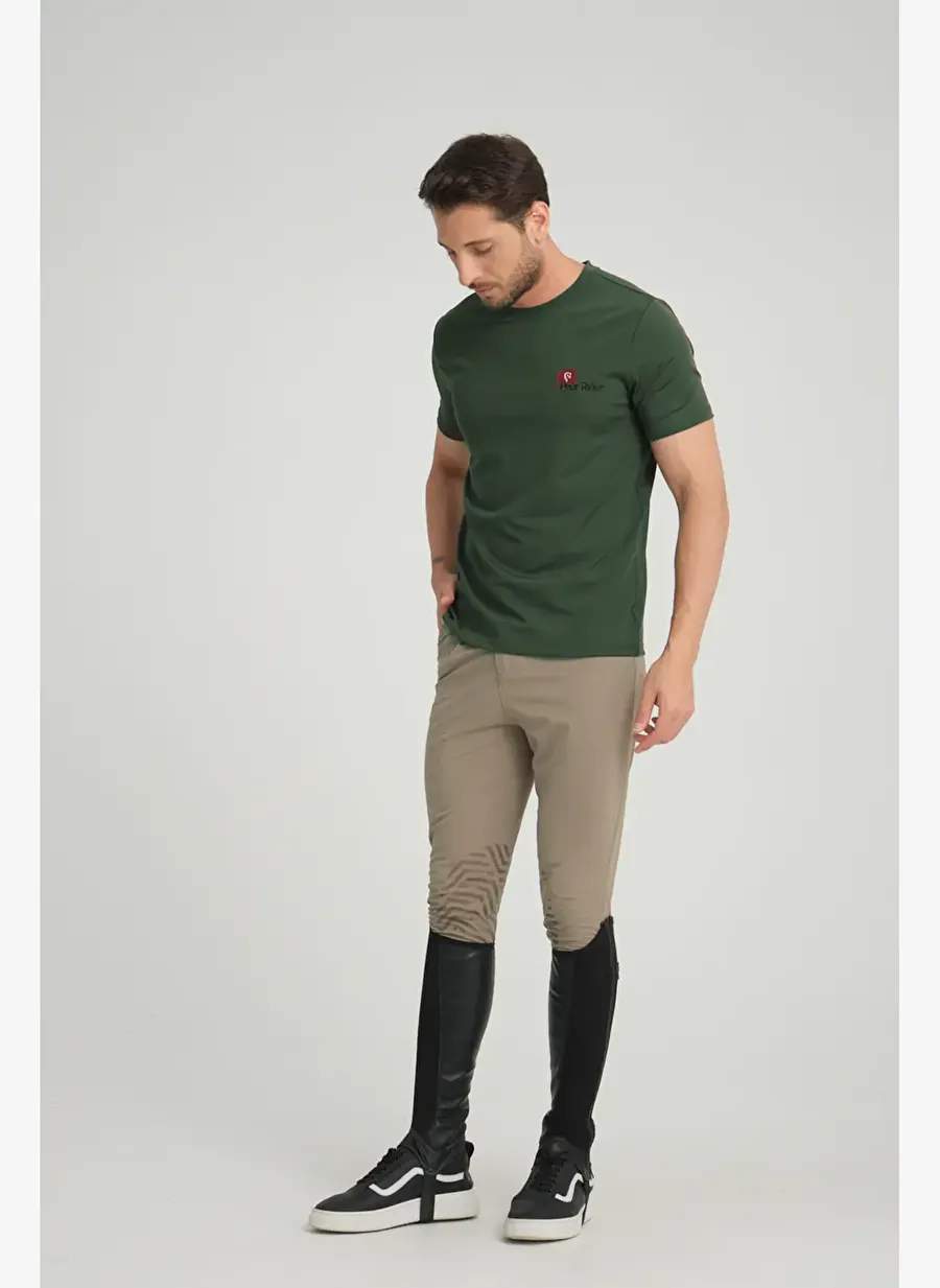 Yesil Ksa Kollu Erkek Binici T Shirt — صورة المنتج 3 من 8