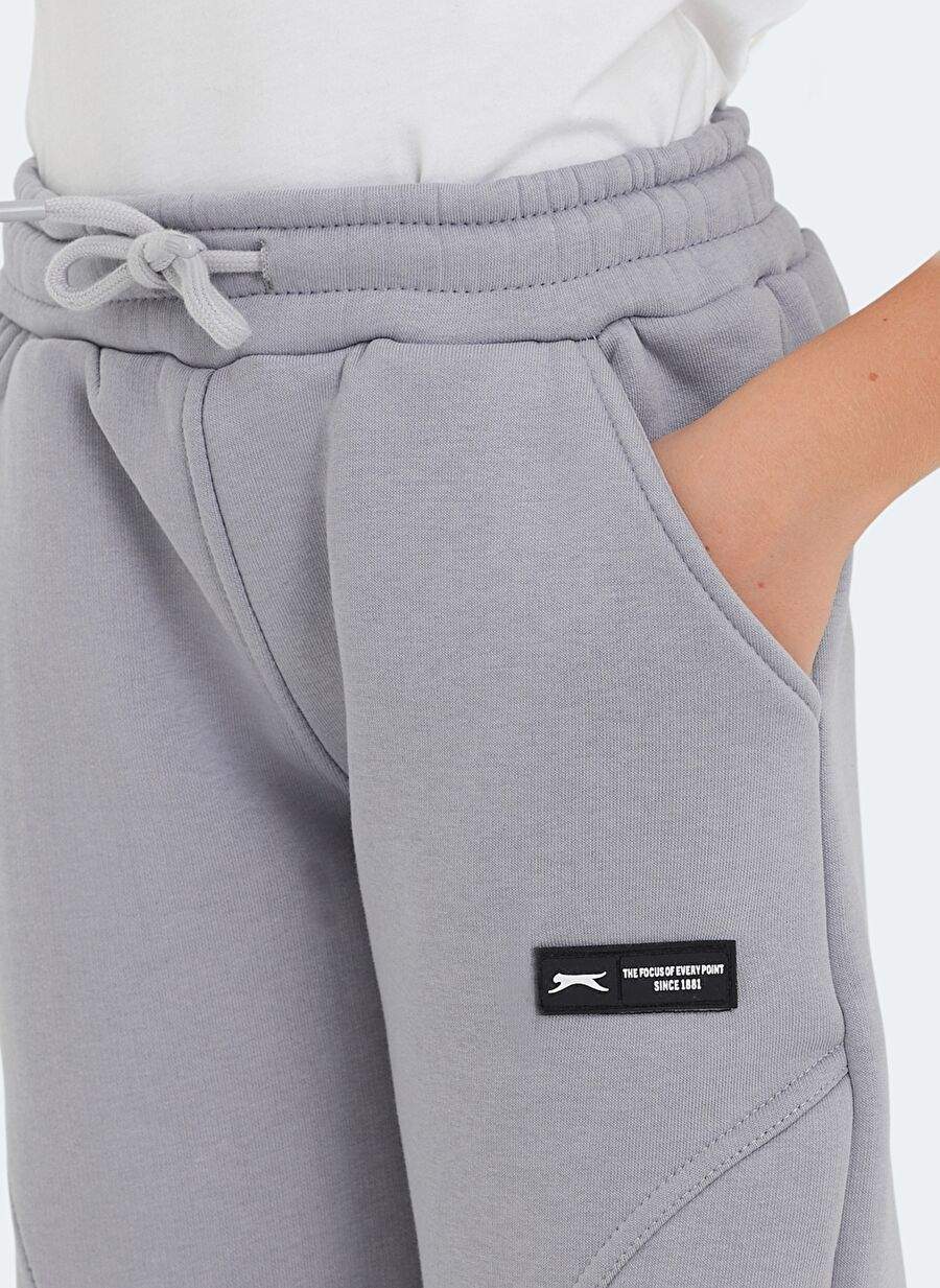 Slazenger Lavra Unisex Cocuk Esofman Alt Tas Gri — Product image 6 of 7