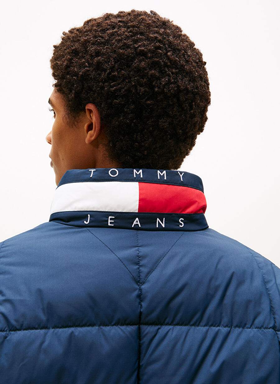 Tommy Jeans Lacivert Erkek Dik Relaxed Mont Dm0dm22041c1g Tjm Dna Collar Puffr — صورة المنتج 11 من 20