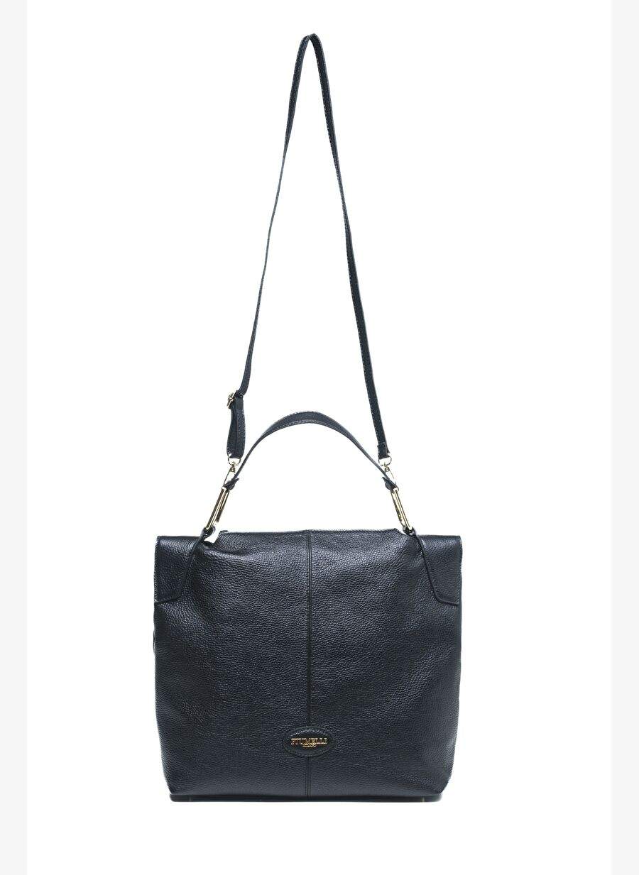 Kadın Omuz Çantası IVONNE L Piumelli Milano Bag D28 Black — Product image 4 of 6
