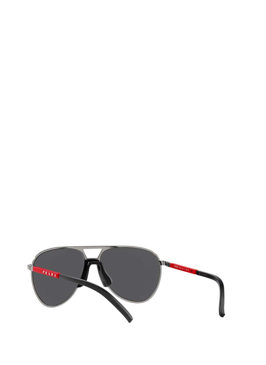 Prada Linea Rossa PS 51XS Damla Metal Erkek Güneş Gözlüğü — صورة المنتج 6 من 11