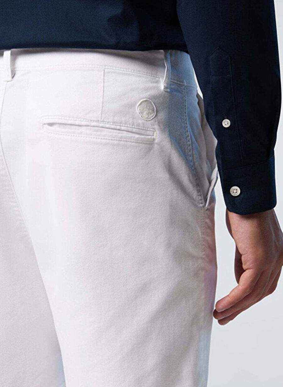 Beyaz Erkek Pamuklu Pantolon Ns0000673097 — Product image 4 of 5