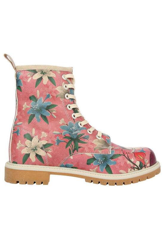 Women Vegan Leather Multicolor Long Boots - Like You Are Magic Frida Kahlo Design — Product image 4 of 7