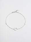 Ask Atesi 18 Ayar Beyaz Altn Kaplama 24 Cm Gumus Hal Hal — Product image 3 of 20