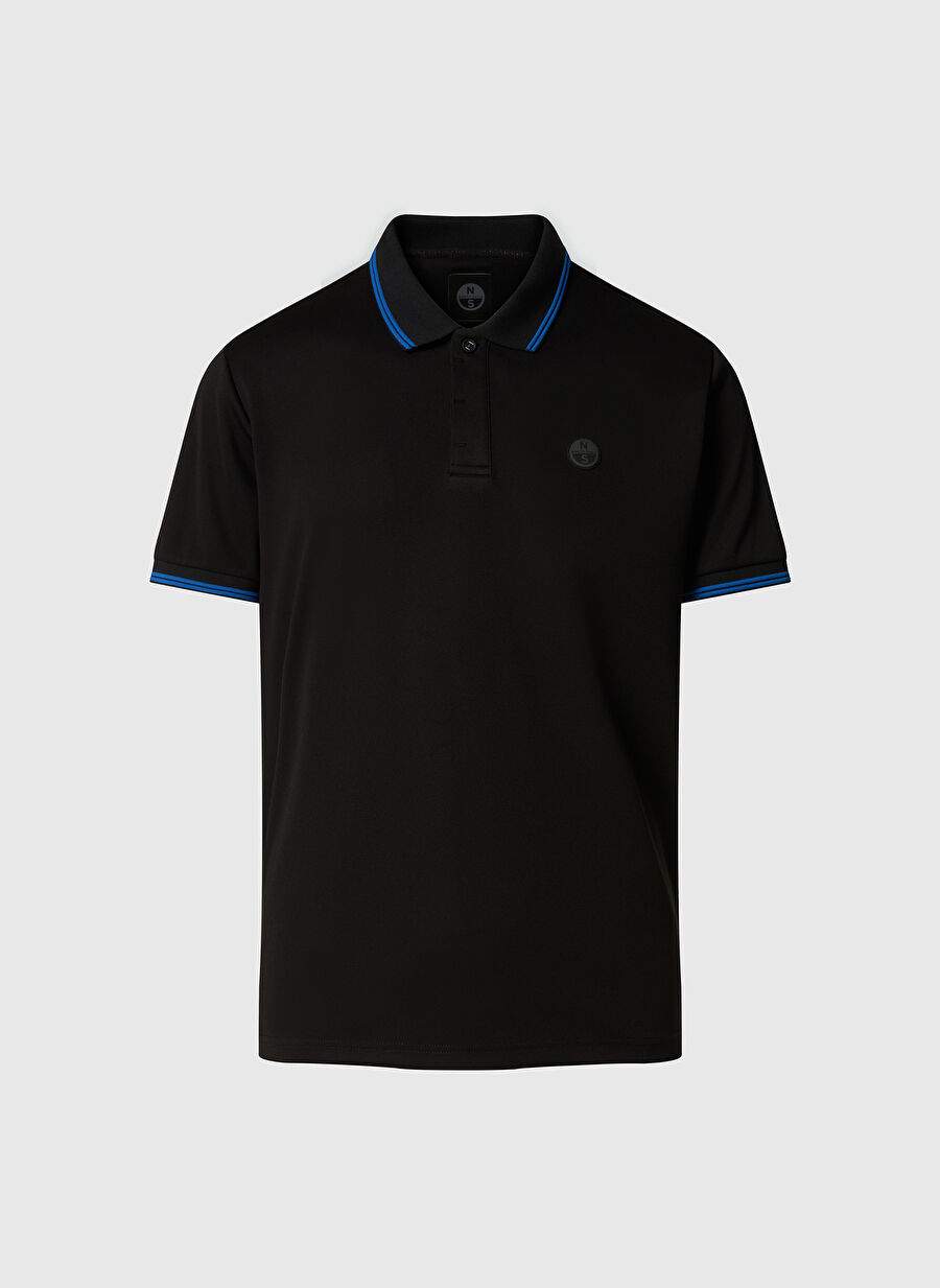 North Sails Siyah Erkek Polo T-Shirt NS0000692711 — صورة المنتج 7 من 7