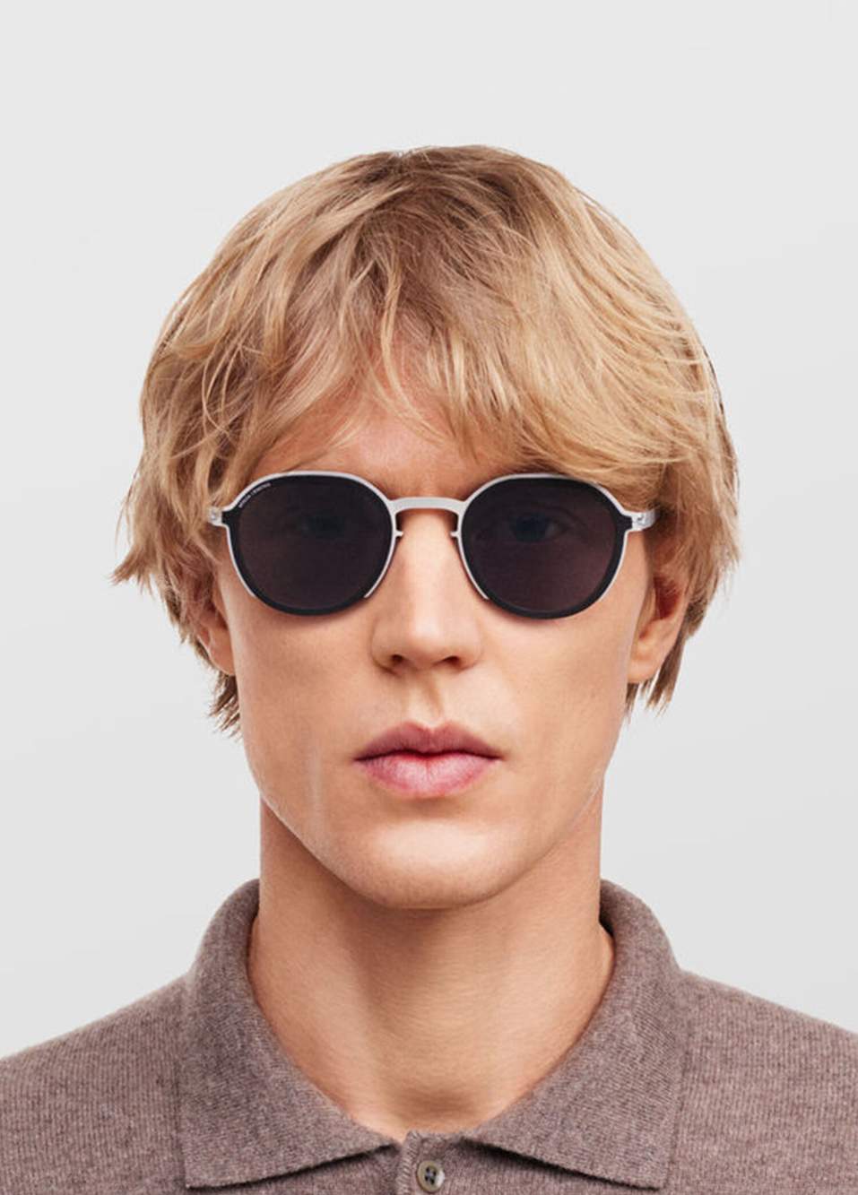 Mykita Mr001 Al1 C379 Silver Black Steel Unisex Sunglasses — Product image 6 of 6