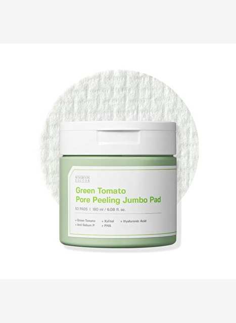 Sungboon Editor Green Tomato Purifying & Moisturizing Jumbo Peeling Pad (60 Pieces)
