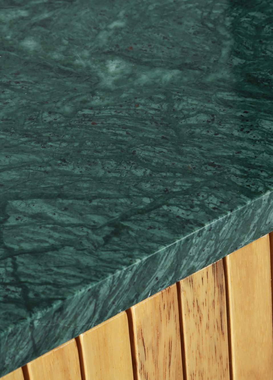 Vetka Naturel Ahşap Tekerlekli Servis Arabası — Product image 4 of 4