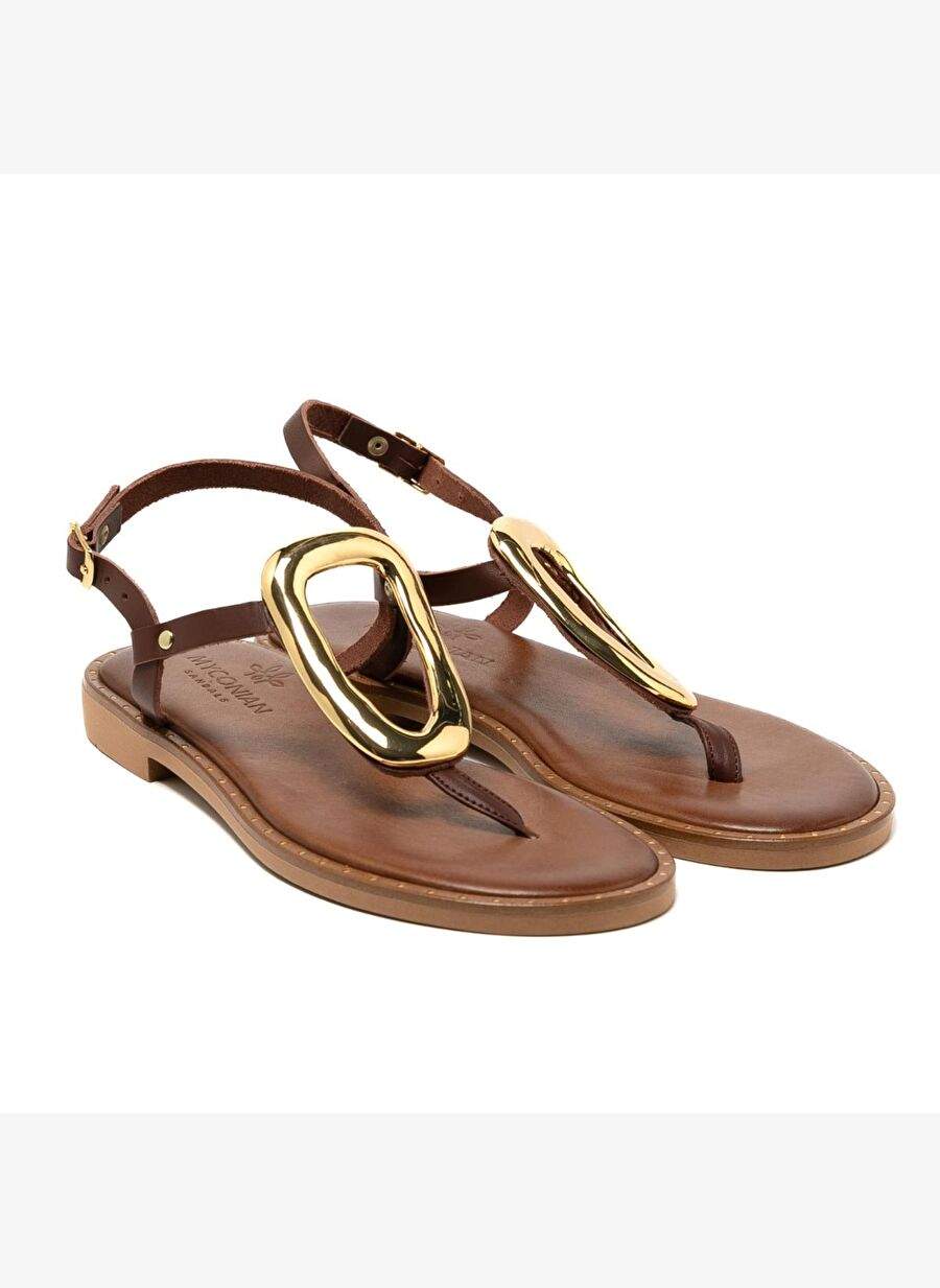 Kadın Sandalet 22035  Myconian  2025 Greek Sandal — صورة المنتج 3 من 6