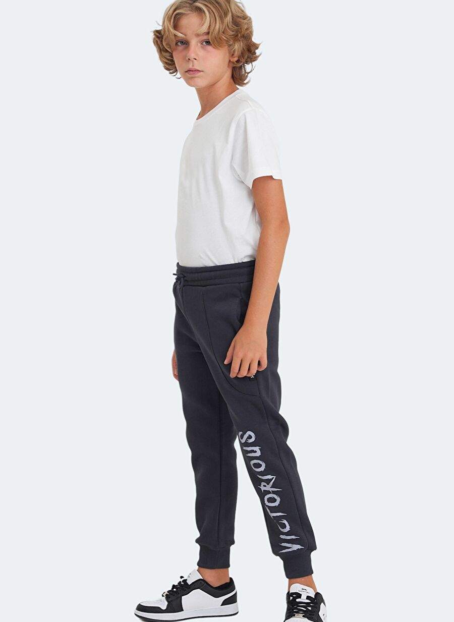 Slazenger Laney Unisex Cocuk Esofman Alt Koyu Gri — صورة المنتج 7 من 7