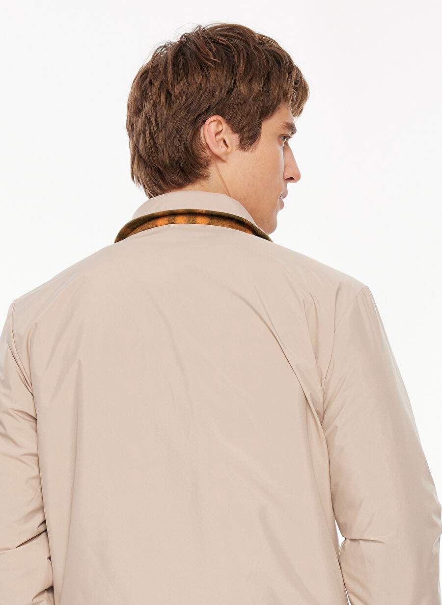Discovery Expedition Khaki Men's Relaxed Fit Check Jacket D3WM-MNT6 — Product image 14 of 15