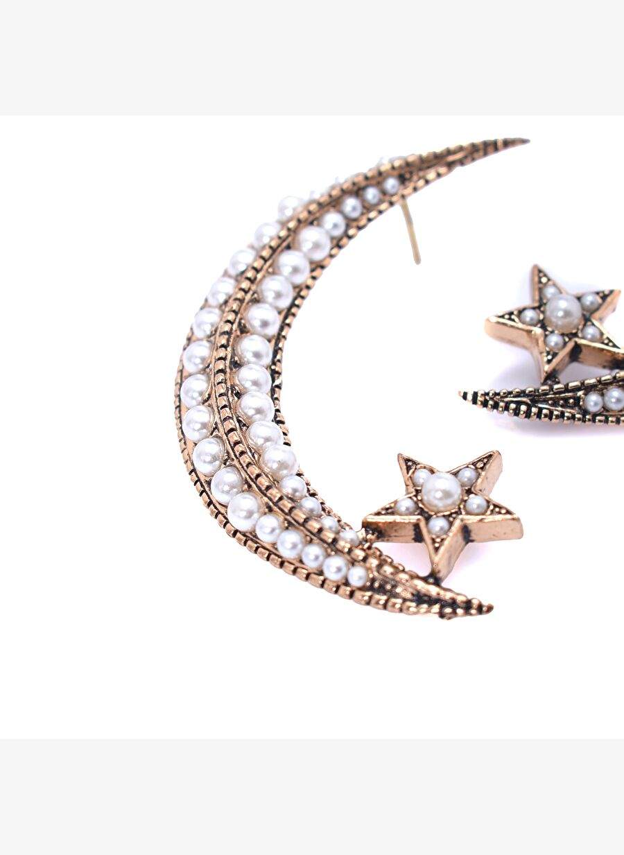 PEARL CRESCENT EARRINGS — Product image 3 of 3