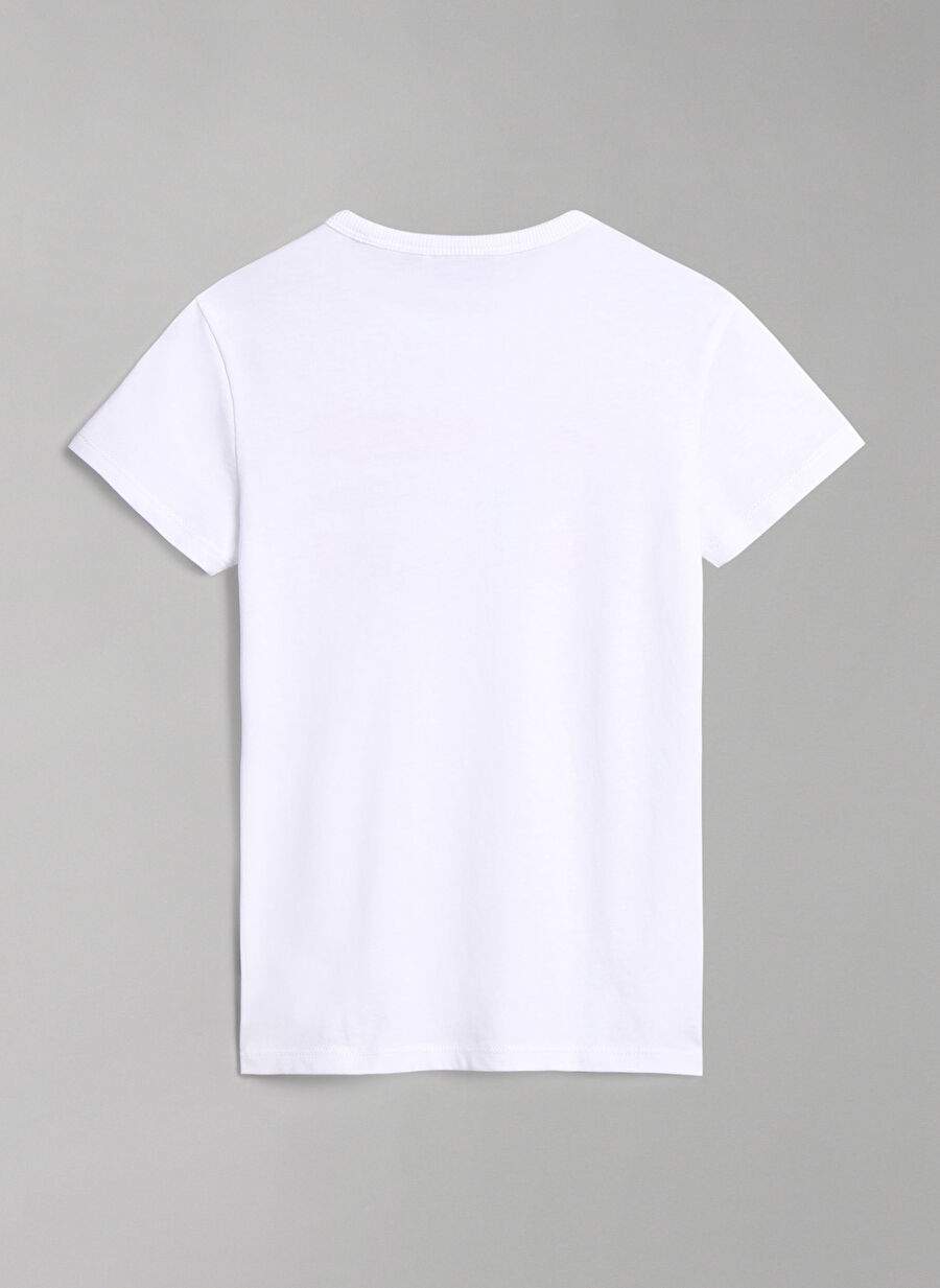 Napapijri Çok Renkli Erkek Çocuk Bisiklet Yaka Kısa Kollu T-Shirt NP0A4H32FJ21 K S-ZAMORA — Product image 6 of 6