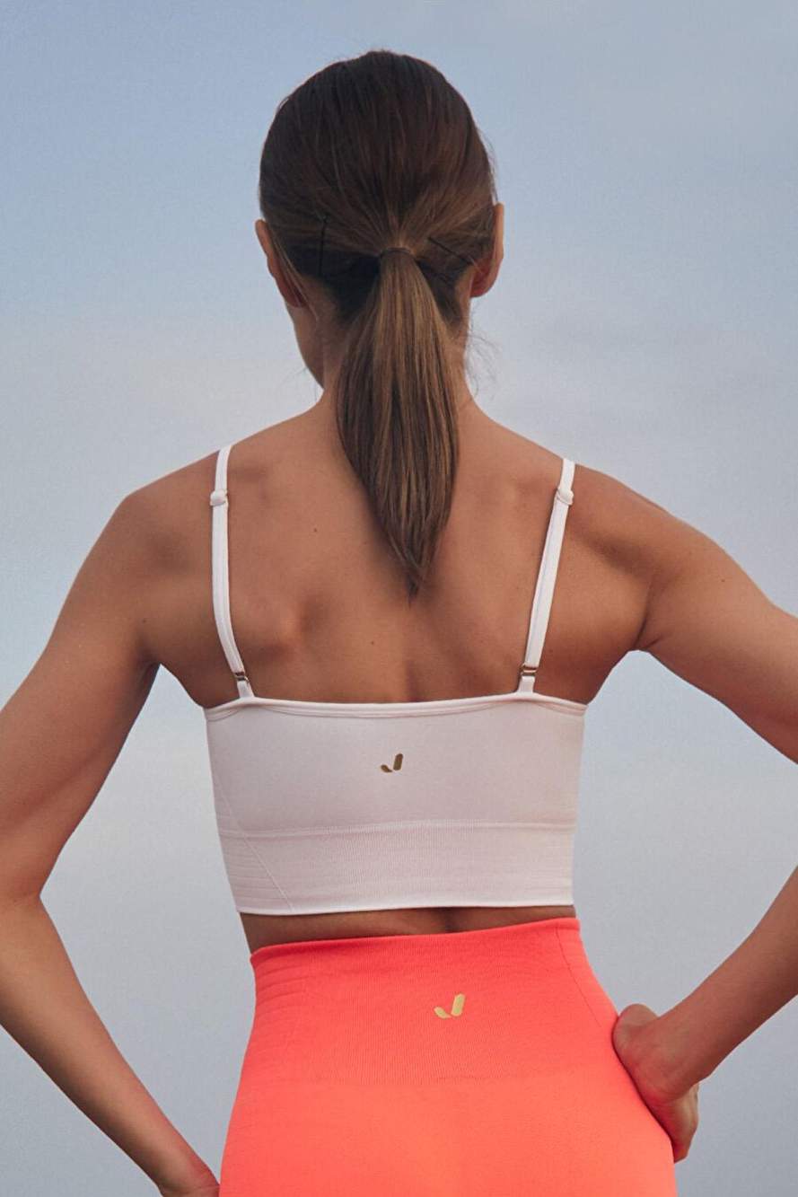 Jerf Gela Ayar Askl Sport Bra White — Product image 4 of 4