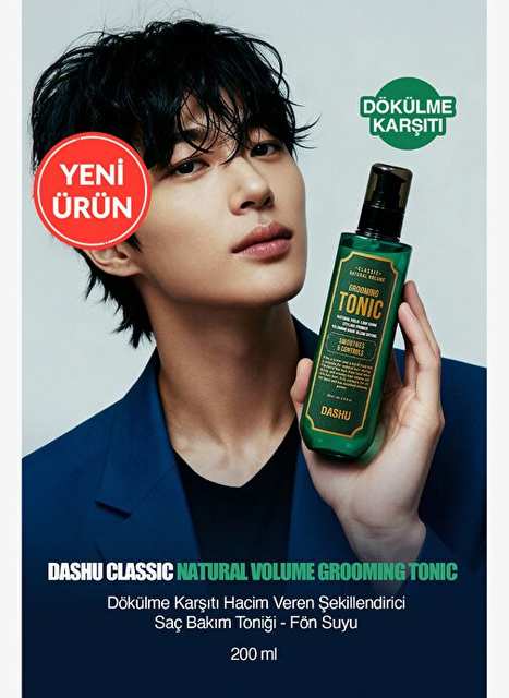 Hair Care Tonic That Gives Anti-Destruction Volume - Fon Water DASHU Classic Style Grooming Tonic Pump