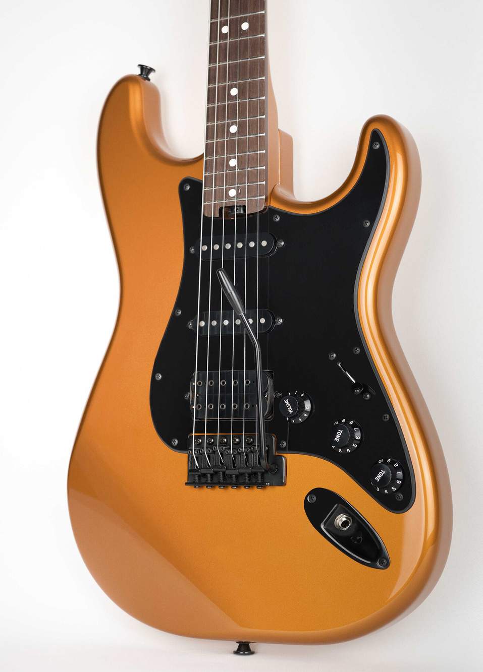 Shira Classic S Metallic Tangerine Elektro Gitar — Product image 3 of 7