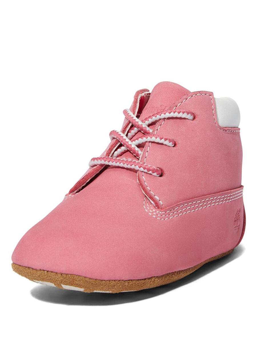 Timberland Pembe Bebek Patik TB09680R6611-CRIB BOOTIE MID LACE U — صورة المنتج 3 من 7