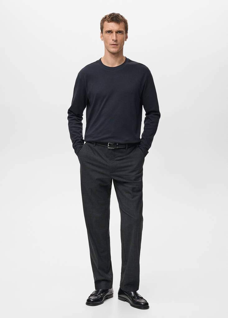 Long sleeve regular fit T-shirt — Product image 18 of 30