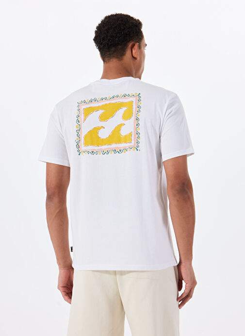 Billabong Crayon Wave Ss Ebyzt00292 White Male Regular Fit T Shirt — Product image 23 of 35
