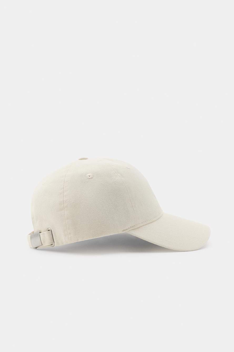 TWILL CAP WITH EMBROIDERED SLOGAN — Product image 5 of 7