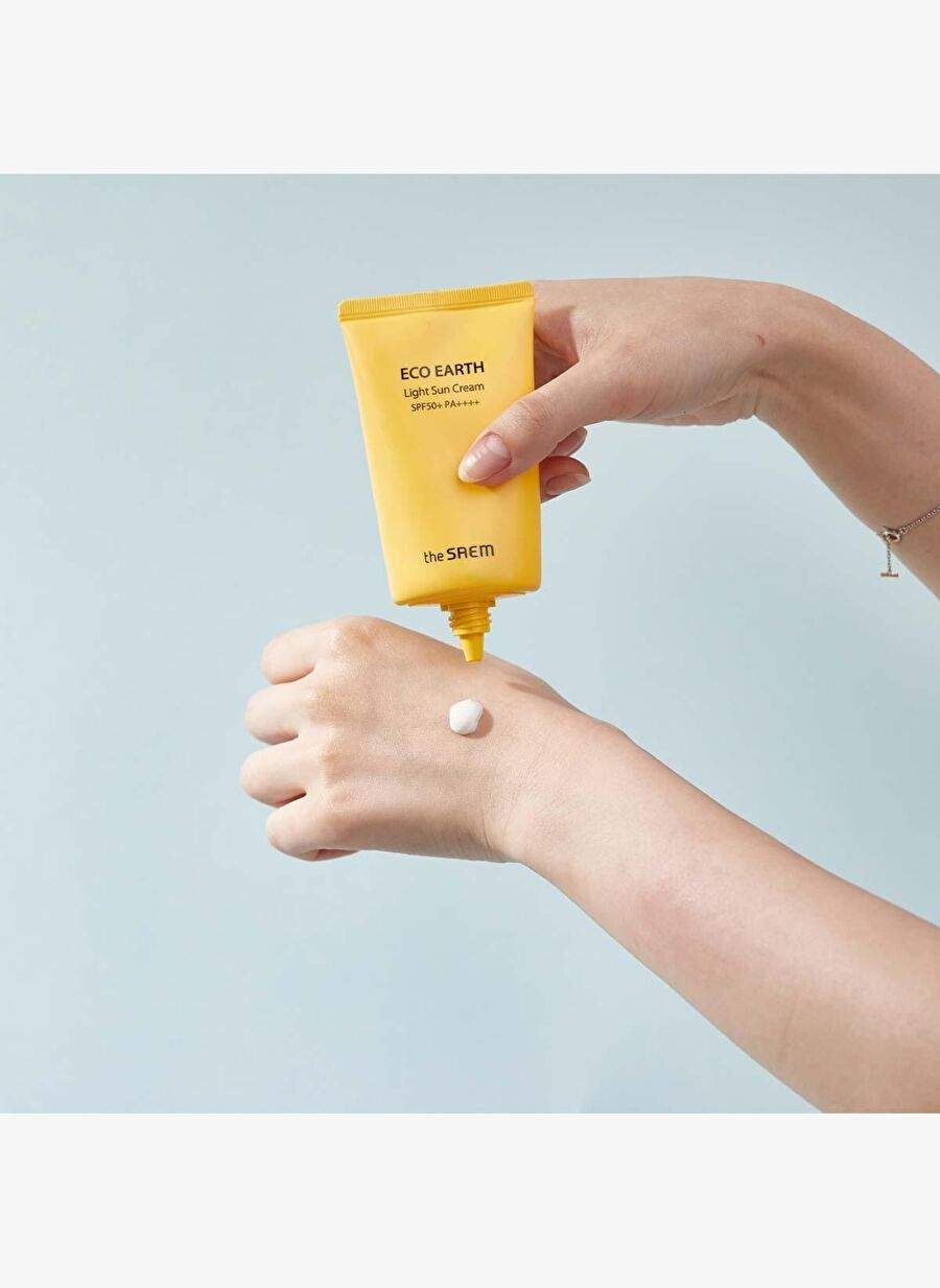 The Saem Eco Earth Light Sun Cream SPF 50+ ve PA++++ 50 gr — Product image 3 of 7