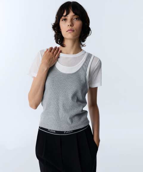 Colorblock Layered T-shirt
