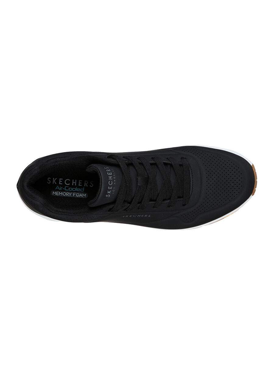 Skechers UNO Siyah  Deri  Erkek Lifestyle Ayakkabı — صورة المنتج 3 من 6