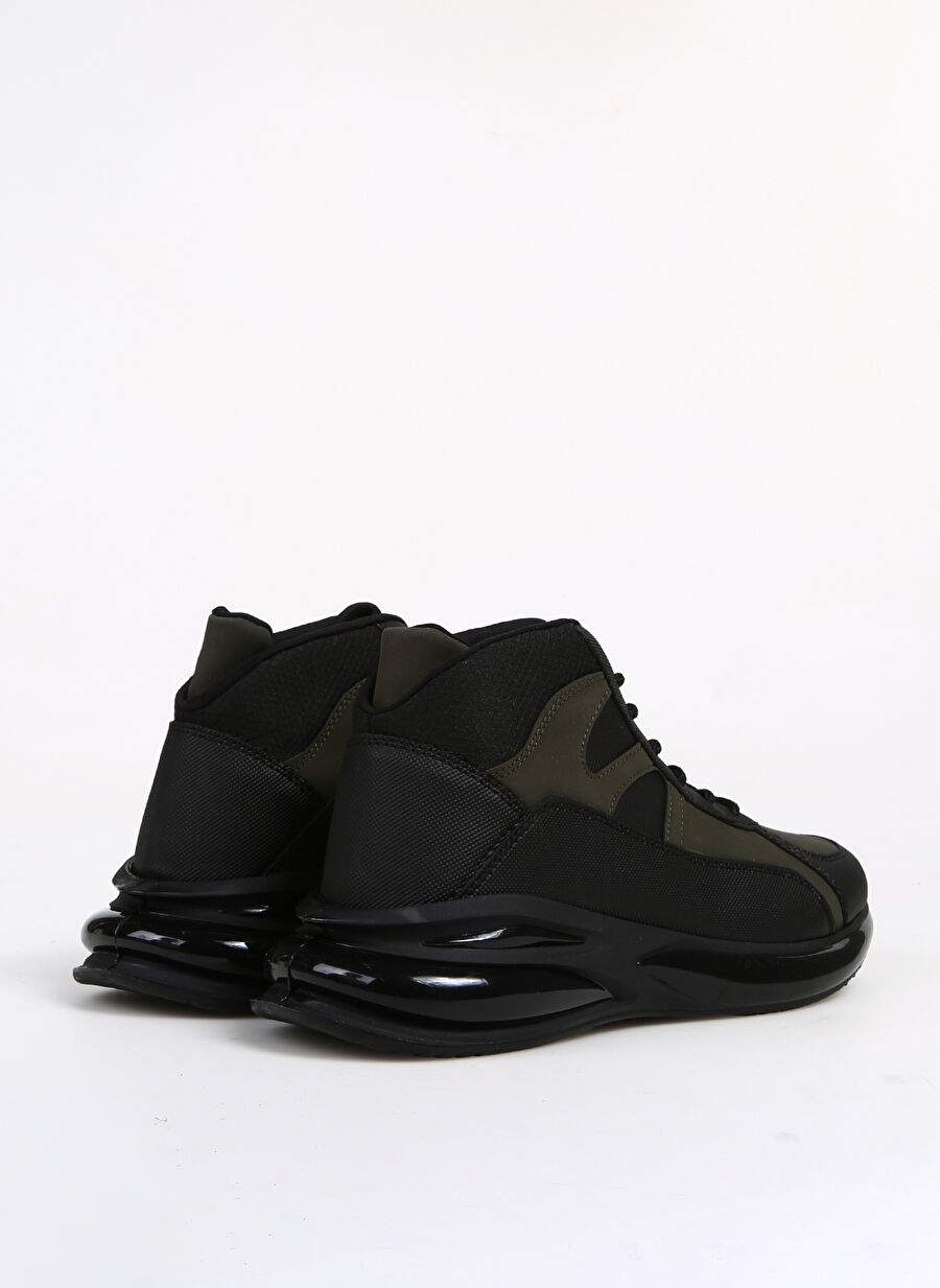 F By Factory Khaki-Black Men's Sneakers DYLENA — Product image 3 of 5