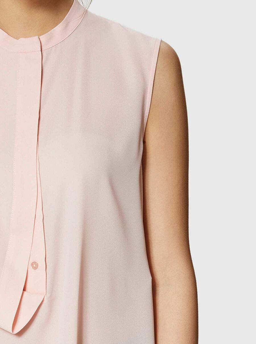 Front Detailed Blouse Powder Y9913004_055 — Product image 3 of 3