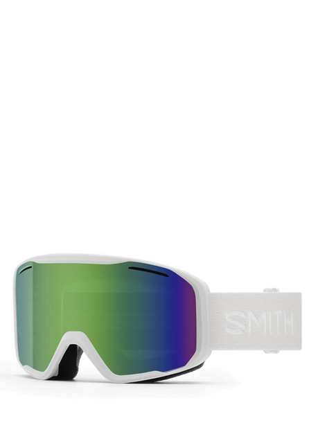 Blazer White Green Sol-X Mirror Lens Unisex Ski Goggles
