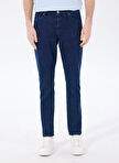 Factory Navy Blue Men's Slim Fit Plain Denim Pants F5SM-PNT 2769 — Product image 15 of 25