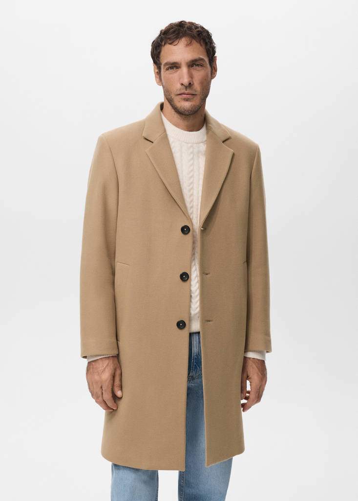 Manteco wool coat with lapels — Product image 4 of 11
