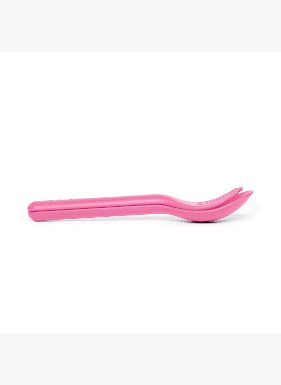 Omiebox - OmiePod Balloon Pink Silicone Fork and Spoon Set — Product image 5 of 7