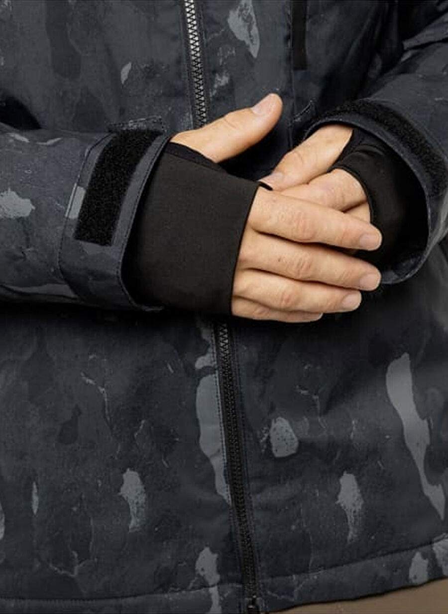 Quiksilver Black Men's Ski Coat Eqytj03479mission Printed Jk — Product image 4 of 10
