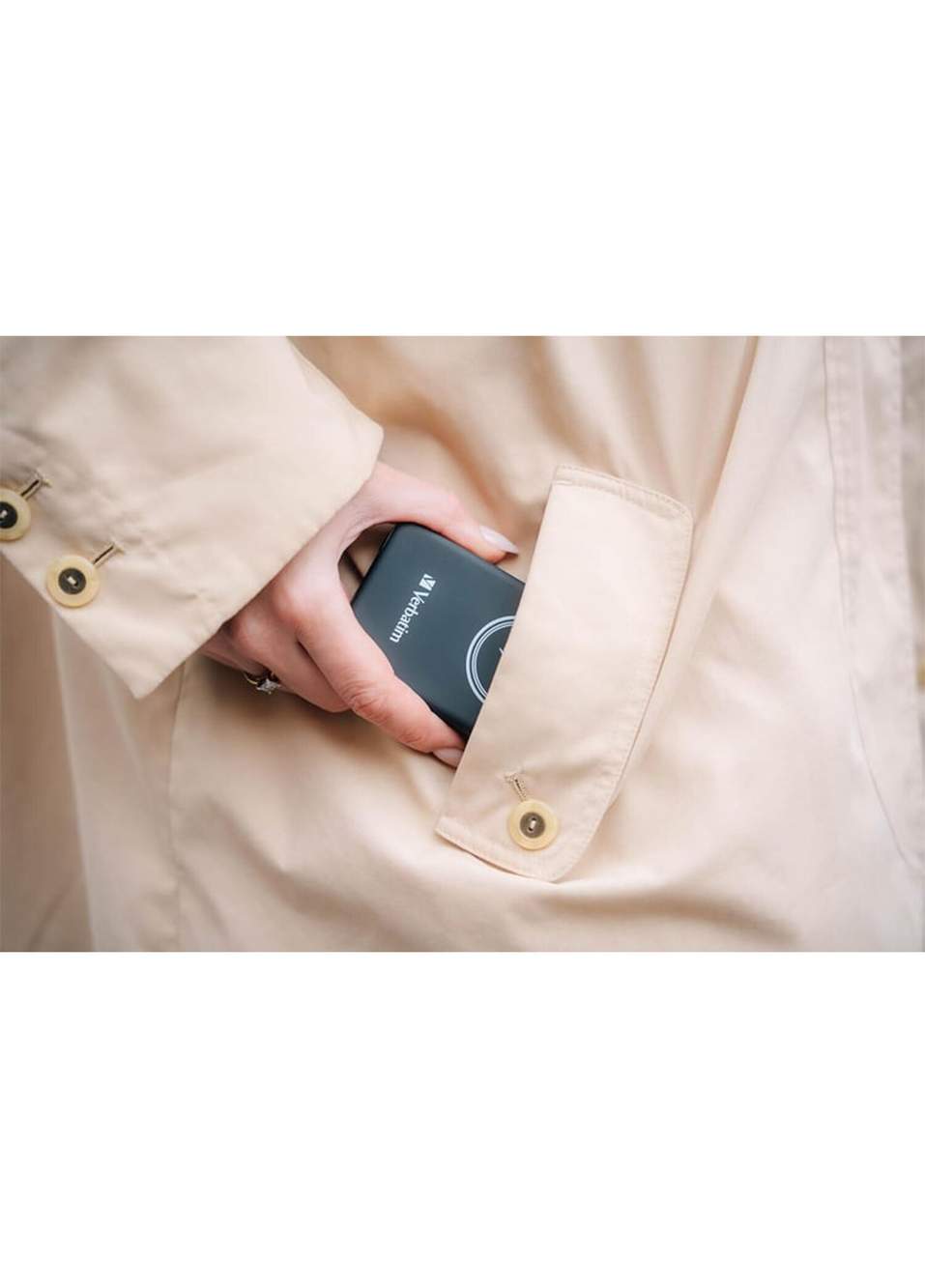 10000MAh With USB-C 15W Siyah Magnetic Wireless Powerbank MCP-10BK — Product image 3 of 5