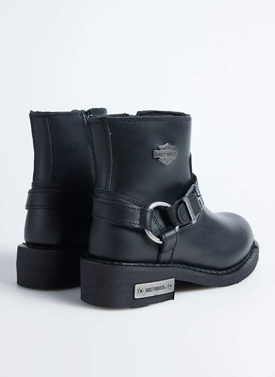 Harley Davidson Siyah Kadın Deri Bot 025Z100641 — Product image 3 of 5
