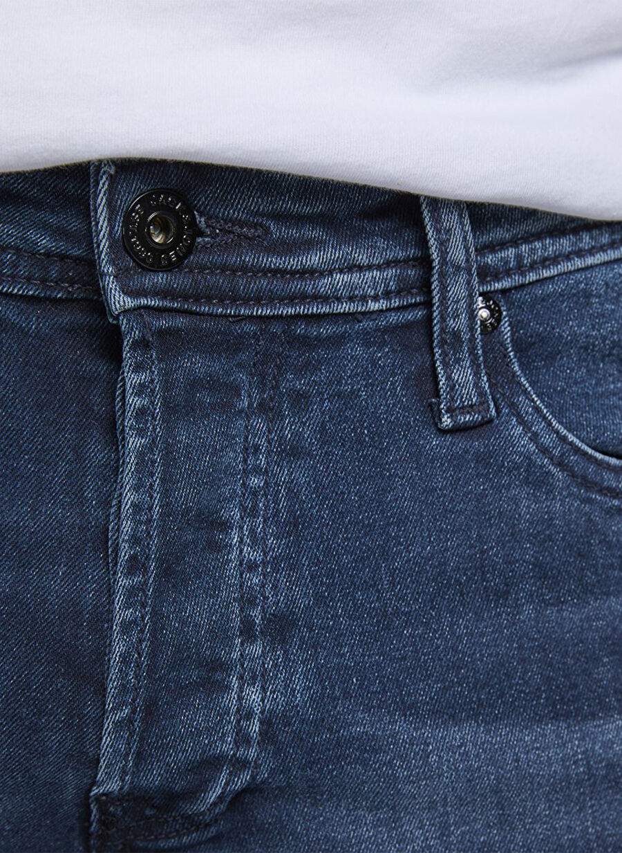 Jack & Jones  Erkek Dar Paça Slim Fit  Denim Pantolon 12173407 — Product image 4 of 8