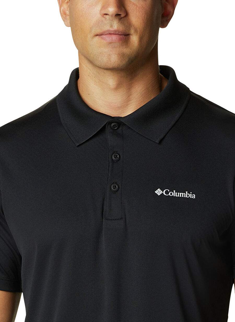 Columbia Siyah Erkek Polo T-Shirt AM6082 ZERO RULES — صورة المنتج 4 من 5