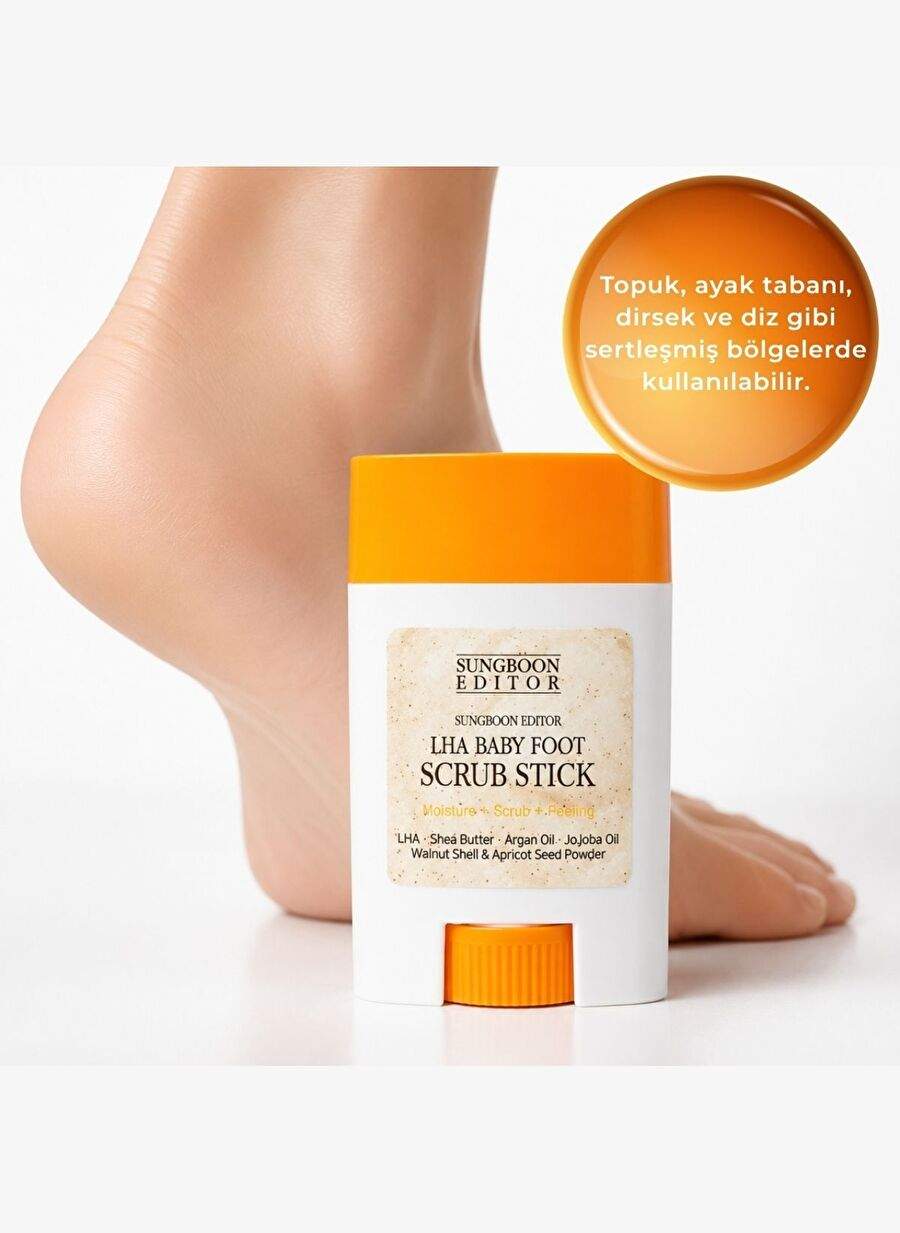 Sungboon LHA Baby Foot Scrub Stick - Ayak Peelingi — صورة المنتج 4 من 7