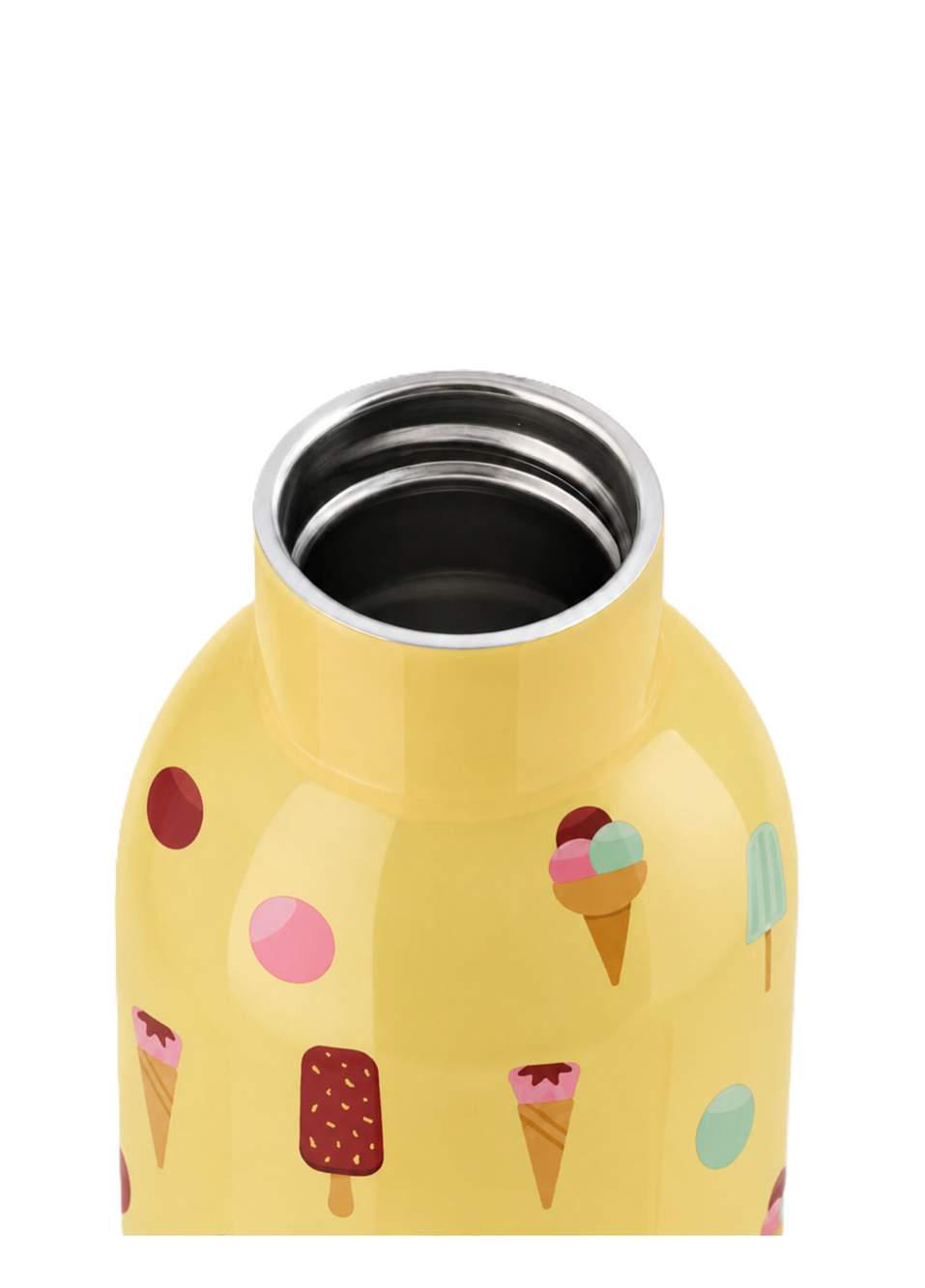 Ice Cream Yellow Steel Thermos 470 ml — صورة المنتج 4 من 6